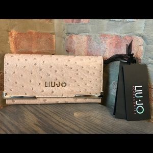 LIU.JO Champagne & Gold Textured Wallet
